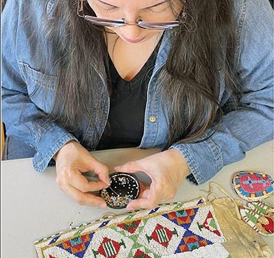 Guided by the past:  Lakota beadworker campaigns against derogatory name for stitch