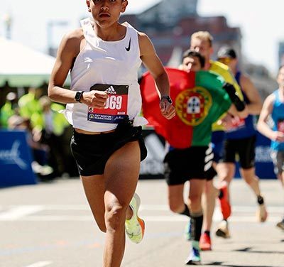 Diné finishes Boston Marathon with purpose to inspire others