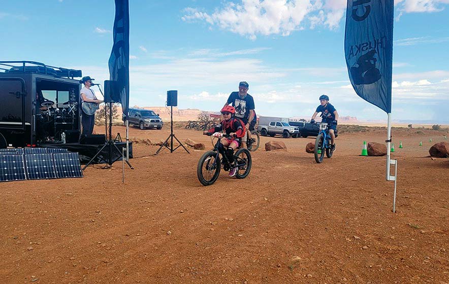 Enjoying summer: Monument Valley bike race sees more than a hundred competitors