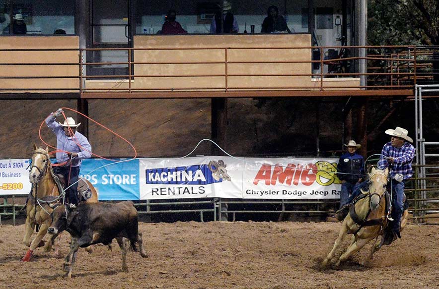 Local cowboys doubledip at Gallup Lions Club Rodeo Navajo Times