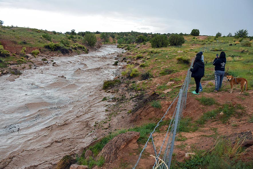 Kaibeto sees flash flooding after Thursday’s heavy rainfall