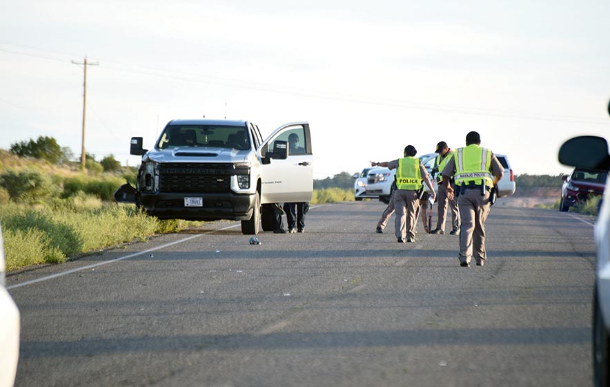 Accident on NR 16 causes delays to the polls