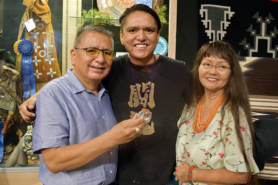 Diné artists win big: Ceremonial art exhibit brings record crowds ...