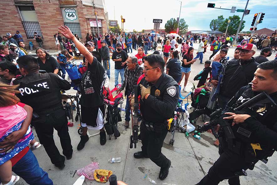 SUV plows through 100th annual Gallup Intertribal Ceremonial parade