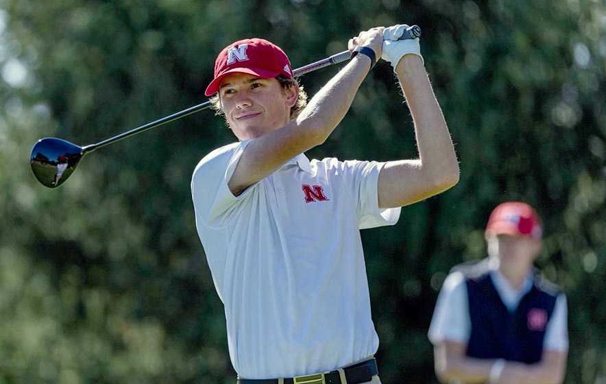 PV alum opens with strong debut on Nebraska golf team