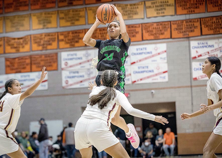 Lady Scorps win Gallup Invite with strong defense