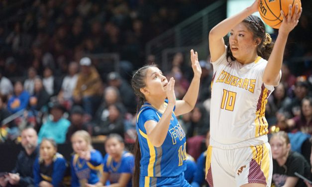 Rock Point gets a career-best from Arianne Begay, Lady Cougars to play for 1A title game