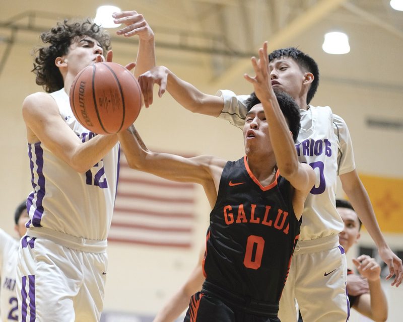 Gallup sweeps Miyamura: City rivals to meet in district tournament Wednesday