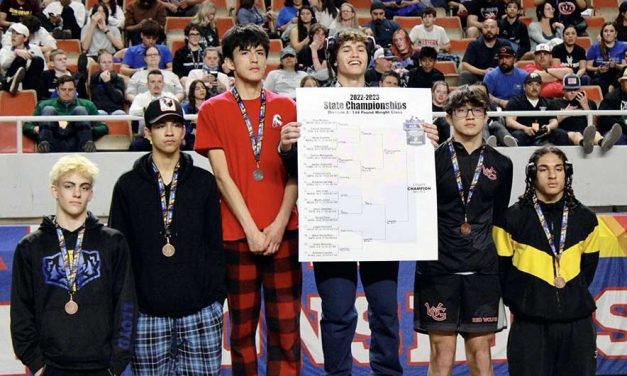 Diné wrestler takes 2nd at state