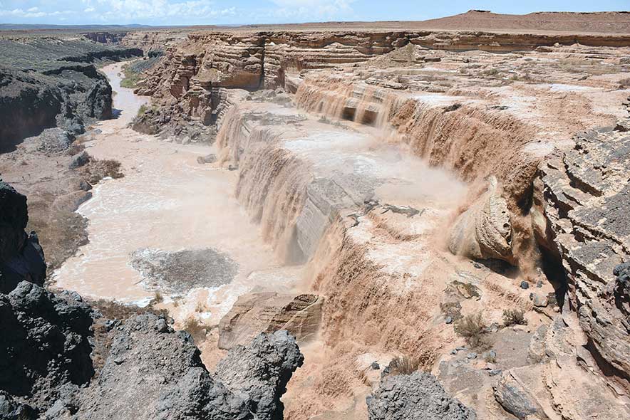 Protect ‘Adahiilíní:  Residents working to keep Grand Falls grand