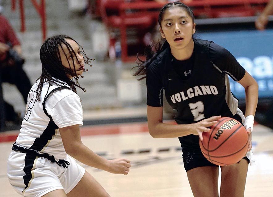 Revamped Volcano Vista team includes three Diné players: Lady Hawks come up short in 5A title game