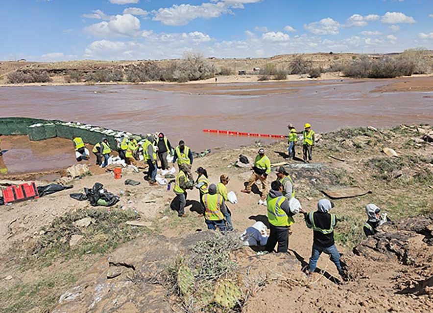 Chinle flooding improves, but water continues to run Navajo Times