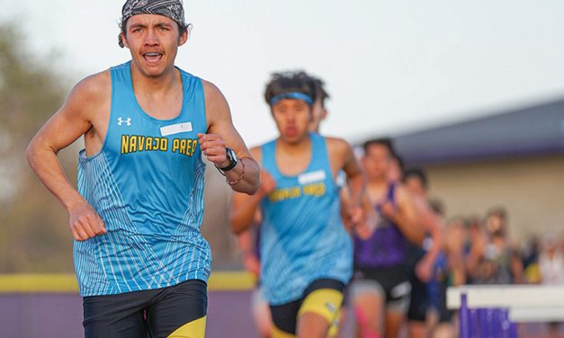 Navajo Prep long distant runner completes triple crown