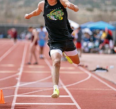 Thoreau jumper meets state standards in triple jump
