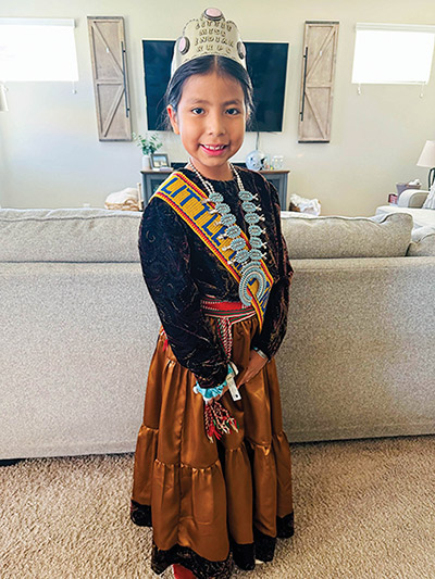 ‘Lucky to be a Native woman’, 8-year-old wins Little Miss Indian crown