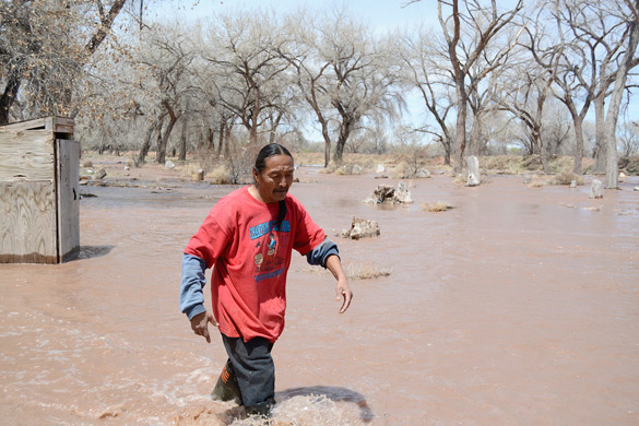 Chinle elders and children still waiting for help from flooding