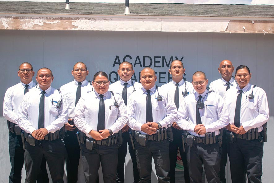 ‘The dedication, the grit’, Navajo Police’s Class 58 continues after half the class drops out