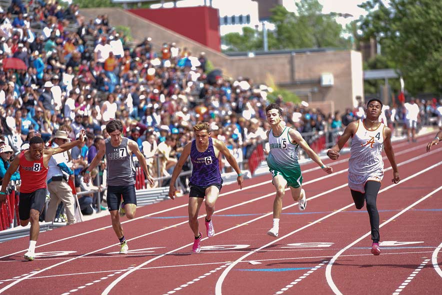 KC sprinter earns 3 bronze medals