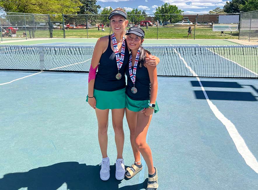 NMAA State Tennis, Navajo Girls Finish As Reserve Champs In Doubles ...