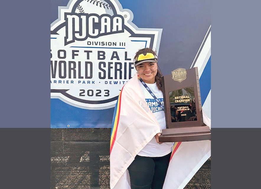 National softball champions, Navajo athlete helps team win exciting national title game