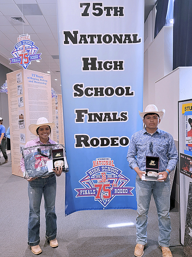 Ben Jr. secures world title at high school rodeo finals, Crownpoint twins also earn hardware