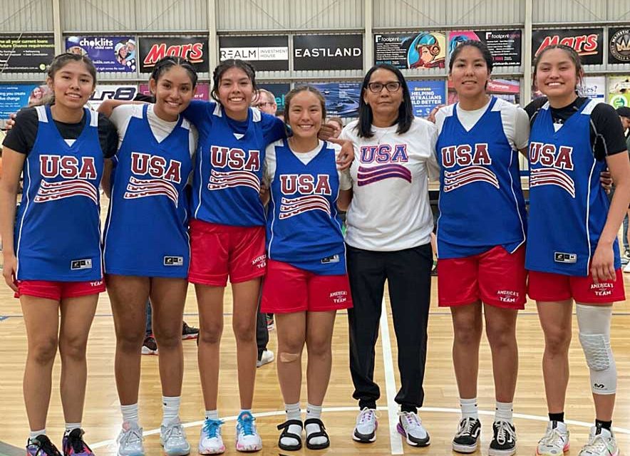 Native girls take part in Australian sports tour, Local players experience international competition, new culture