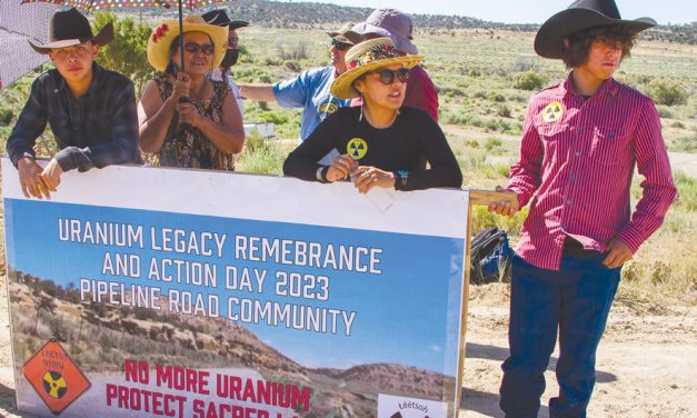 A breach of trust and more; Community members gather, march for uranium remembrance, action