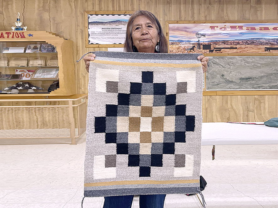 Navajo Retirees Come Together To Learn Weaving Skill Navajo Times   JW TohatchiWeavers163 