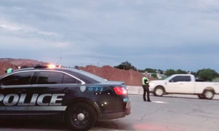 Gallup officer stabbed while responding to armed man call at shopping plaza