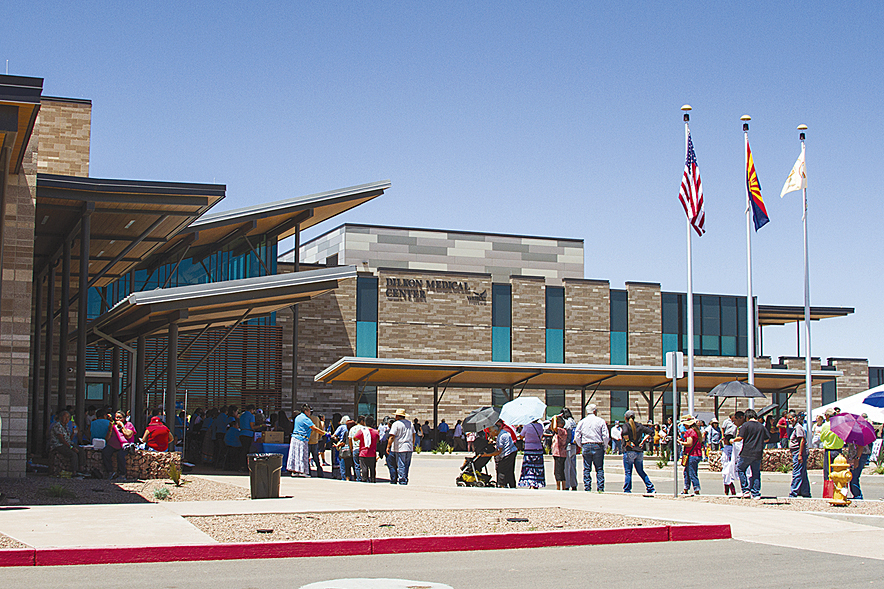 Celebration time!, Federal, tribal leaders gather to celebrate Dilkon Medical Center grand opening