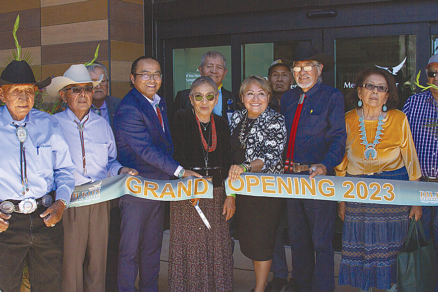 Celebration time! Federal, tribal leaders gather to celebrate Dilkon Medical Center grand opening