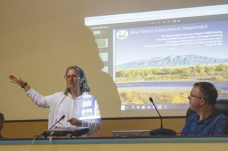 ‘Yíiyáh – yikes’: Leaders, officials discuss uranium waste transport, storage at Thoreau landfill