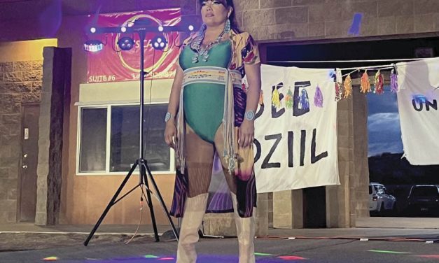 Diné drag show celebrates reopening of K’é Infoshop