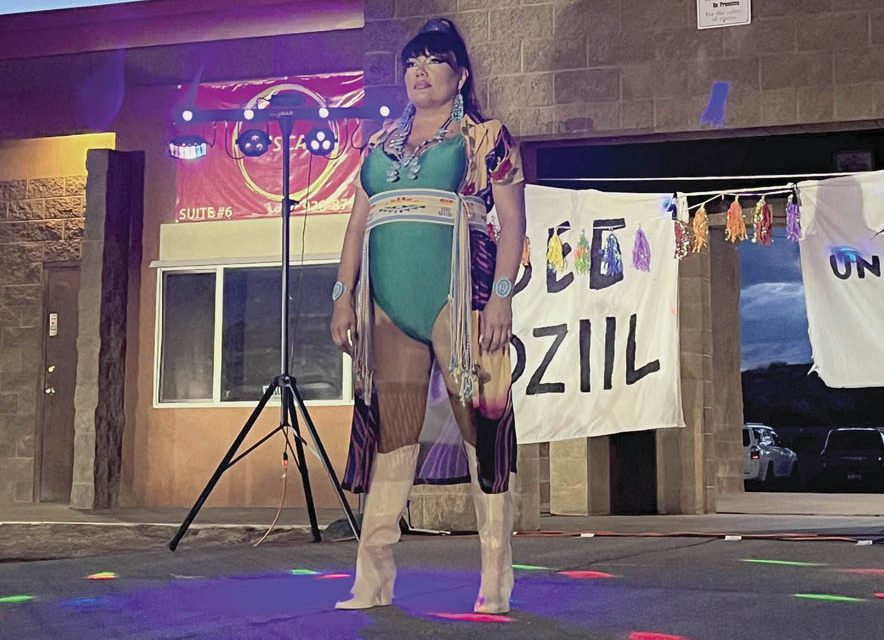Diné drag show celebrates reopening of K’é Infoshop