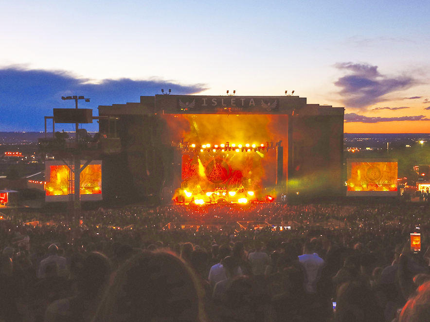 For Diné metal fans, music is ‘life’: Pantera and Lamb of God annihilate with power metal classics at Isleta Amphitheater