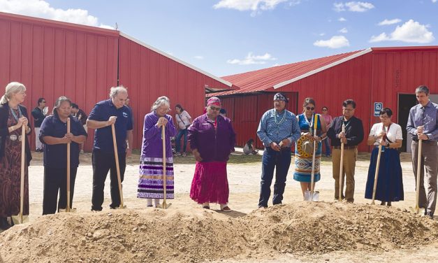 Groundbreaking for fixed wireless to serve 600 Diné families