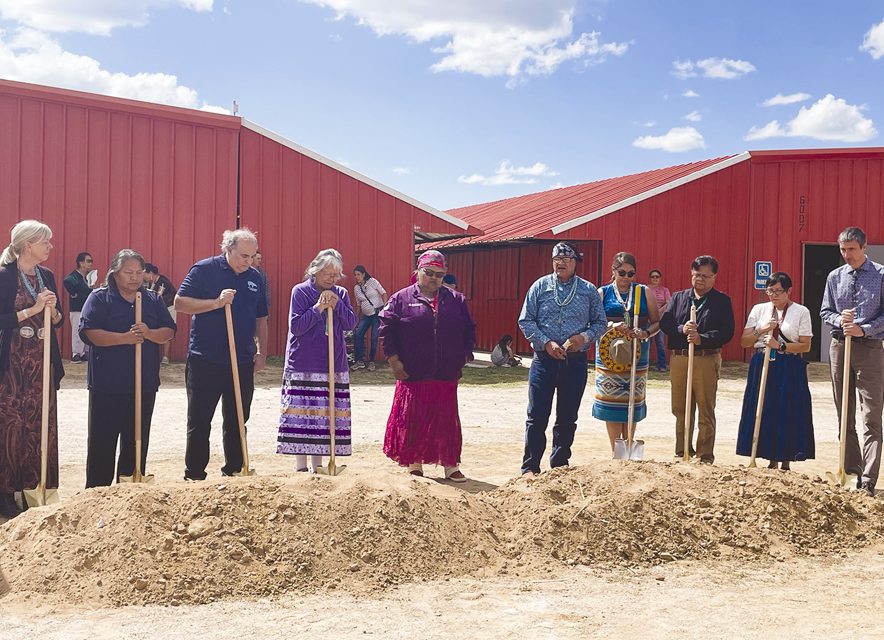 Groundbreaking for fixed wireless to serve 600 Diné families