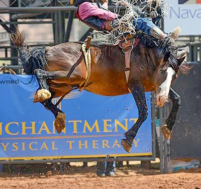 In rare company:  Rough stock rider Wyatt Betony wins NNF men’s all-around