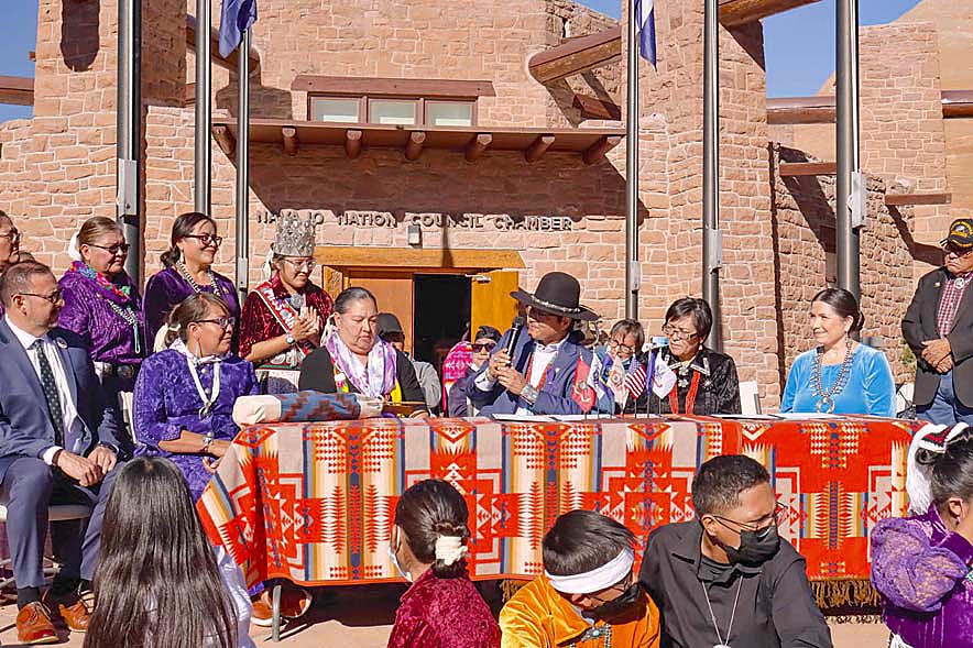 The Navajo Nation Council begins its fall session in a whirl