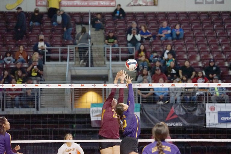 NM 3A state volleyball, Santa Fe Indian, Tohatchi making history