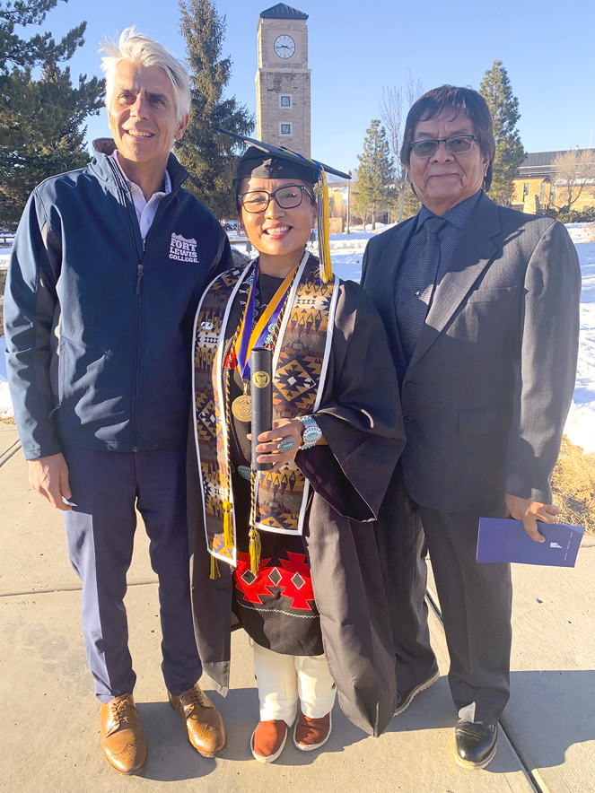 It is never too late: How Lisa Begaye overcame the struggles of addiction and graduated from Fort Lewis College with high honors
