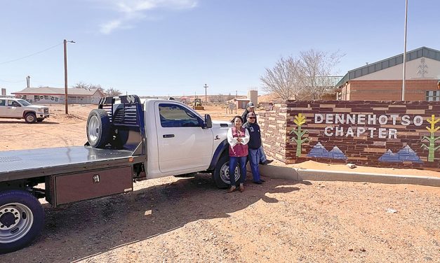 ‘Process was not easy’: Dennehotso Chapter secures a new truck with ARPA funds
