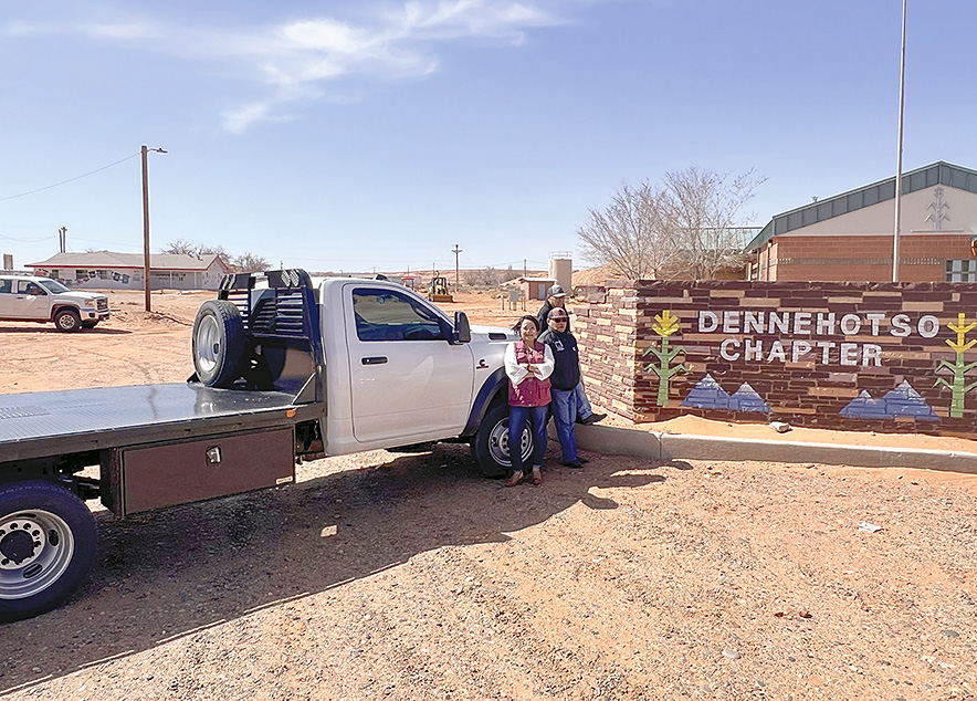 ‘Process was not easy’: Dennehotso Chapter secures a new truck with ARPA funds