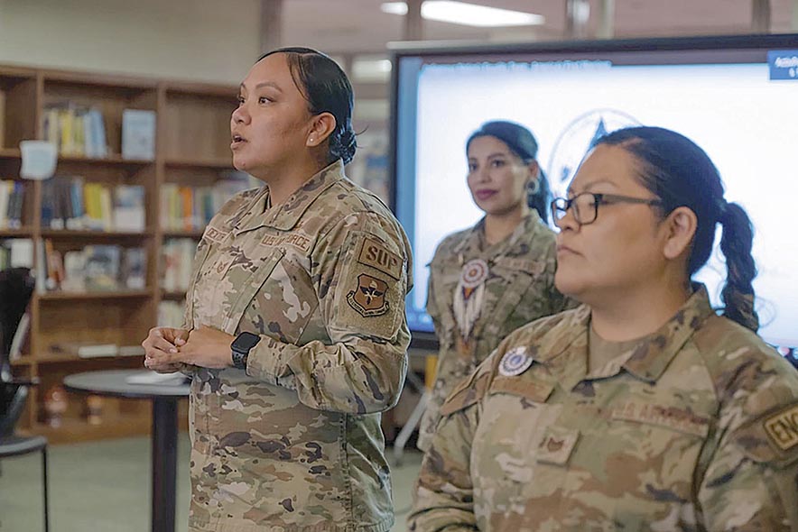 INET and 367th RCS partner for Navajo school visits