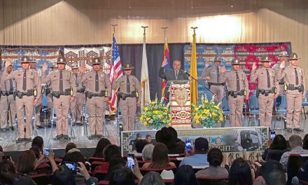 The ‘magnificent seven’, Class 59 graduates Navajo Police Training Academy