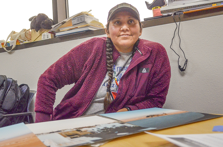 Samantha T. Begay, one of five DC student artists, to show work in ‘Between Worlds’