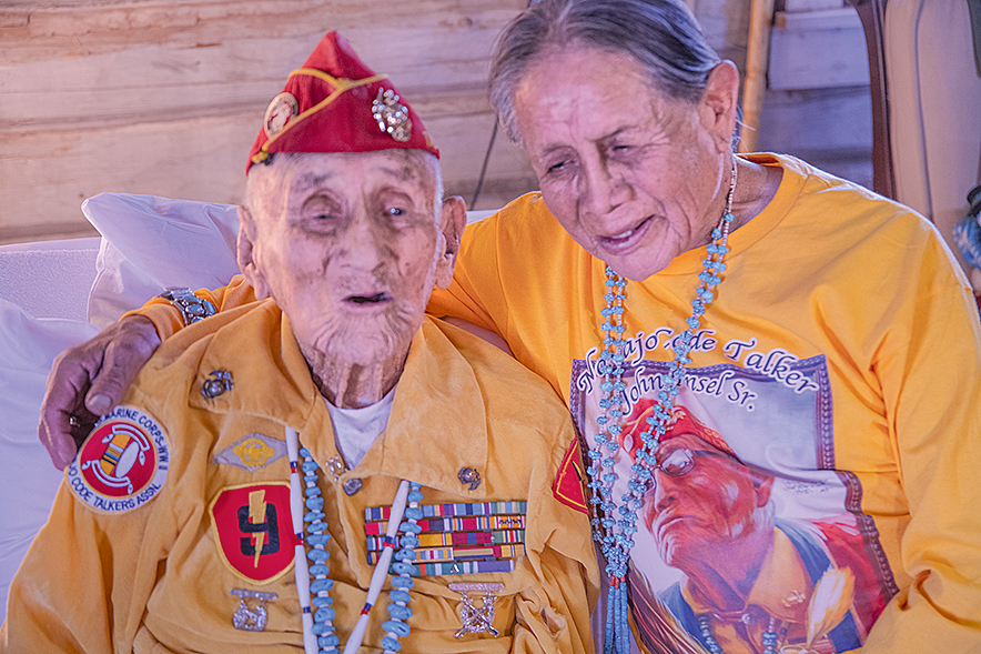 ‘I wanted to be a Marine’: At home with 107-year-old Code Talker John Kinsel Sr.