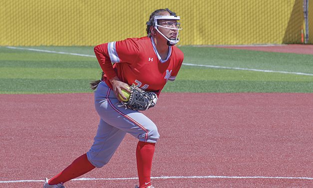 Chinle softball rallies to earn split with MV