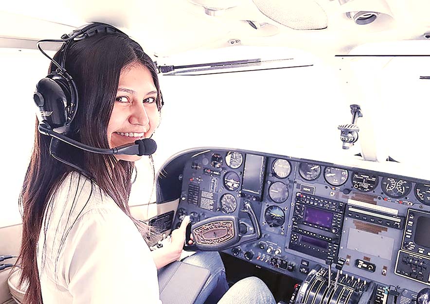 ‘You either win or learn’: Young Diné pilot Caitlyn Begay getting a bird’s-eye view as flight instructor