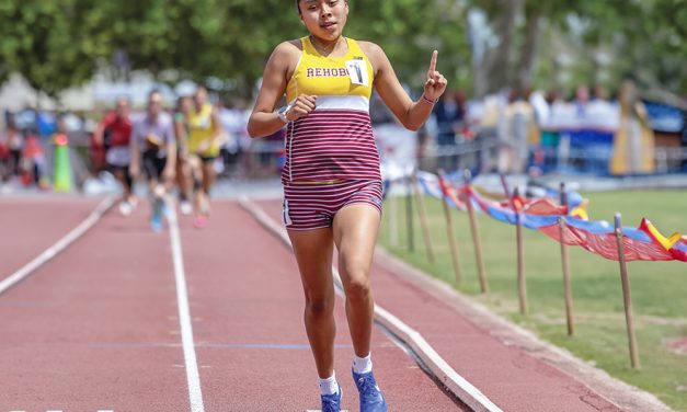 Rehoboth’s Emily Garcia wins two state crowns